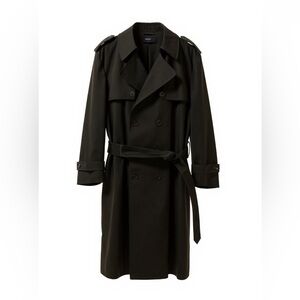 London Fog Men's Dark Trench Coat